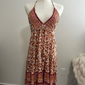 Angie Multicolor Floral Mini Dress